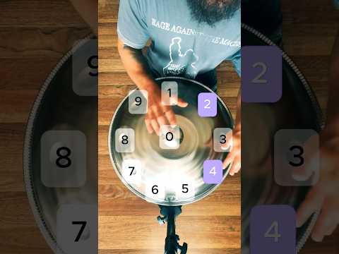 Learn this handpan with this easy method #handpan