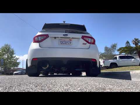2014 Subaru STi Full Tomei Exhaust
