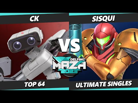 Delfino Maza 2023 - CK (ROB) Vs. Sisqui (Samus) Smash Ultimate - SSBU
