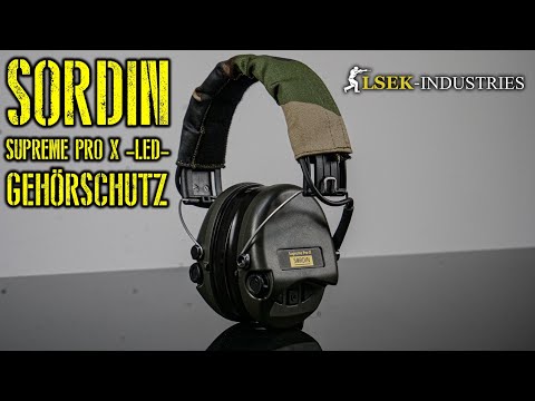 🙉 SORDIN - Supreme Pro X -LED- hearing protection