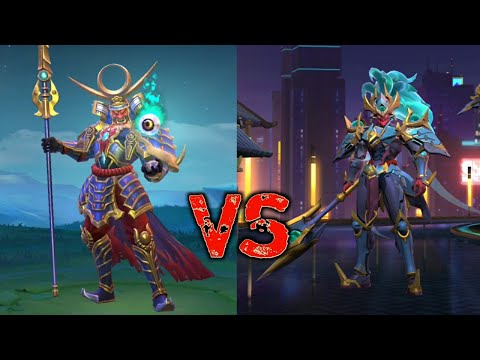 "OLD VS REVAMP" Skin Epic Alpha Onimusha Commander Skill Effect Comparison