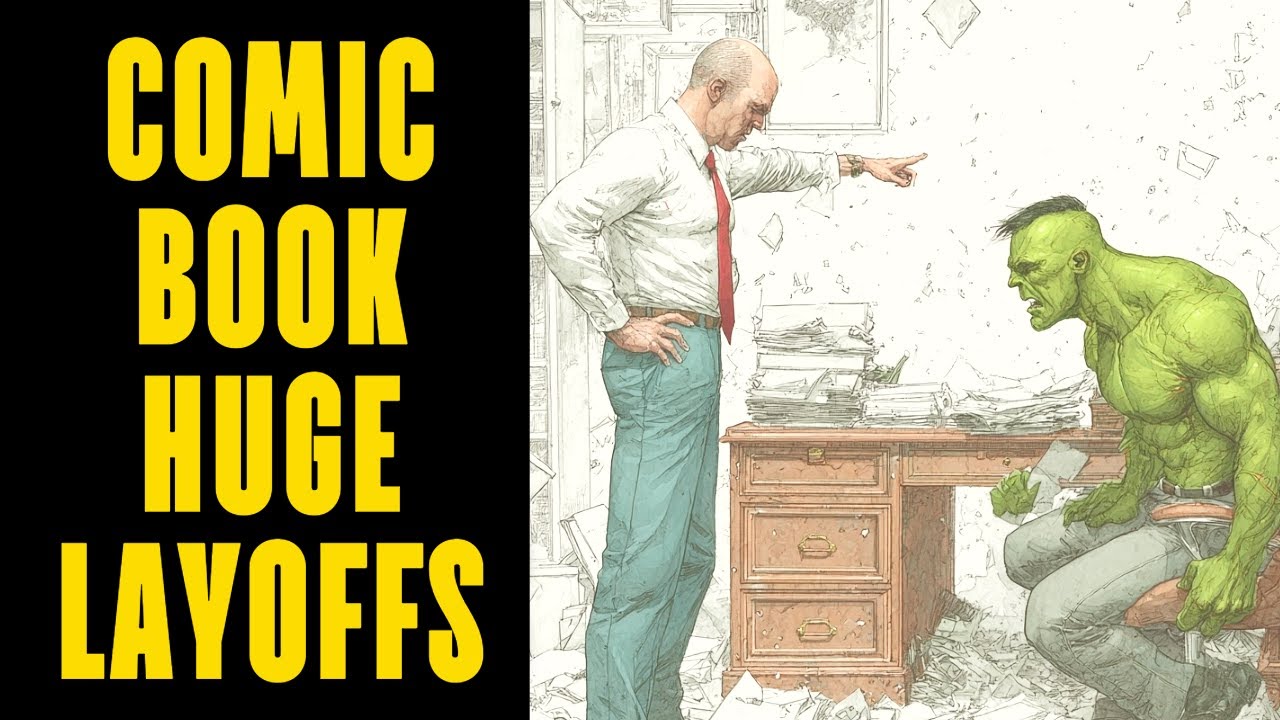 Image Comics LAYOFFS In Comic Industry DEATH SPIRAL!