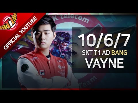 [ Solo Game full ] SKT T1 Bang Vayne(10/6/7)