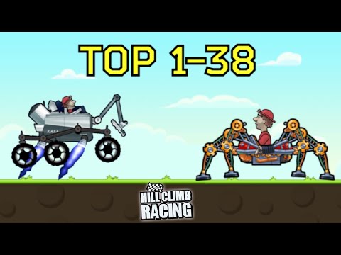 TOP BEST VEHICLES 1-38 RATING - Hill Climb Racing