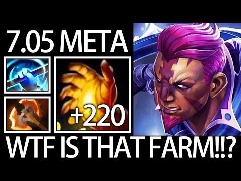 100% Cleave + Midas New META Farm Anti Mage Gameplay by Pro - Burning Dota