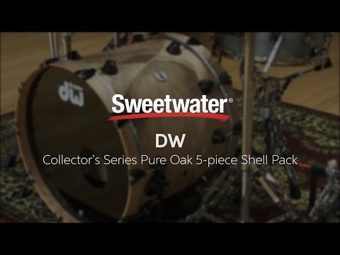DW Collector's Series Pure Oak 5-piece Shell Pack Review by Sweetwater