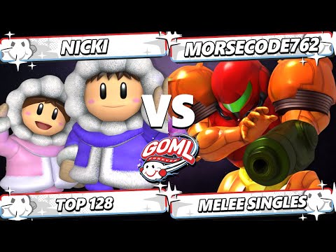 GOML 2025 - Nicki (Ice Climbers) Vs. Morsecode762 (Samus) Smash Melee - SSBM
