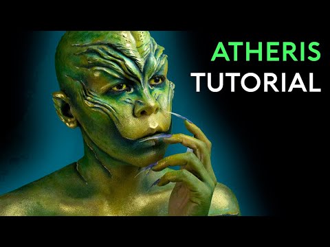 Reptile Alien FX Makeup Tutorial | RBFX Prosthetics | Atheris