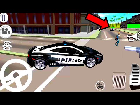 Police Car Mercedes S63 Pursuit Chase - Best Android Gameplay