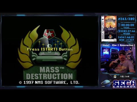 SEGA Crusade Vol 2 - #263 - Mass Destruction - Saturn
