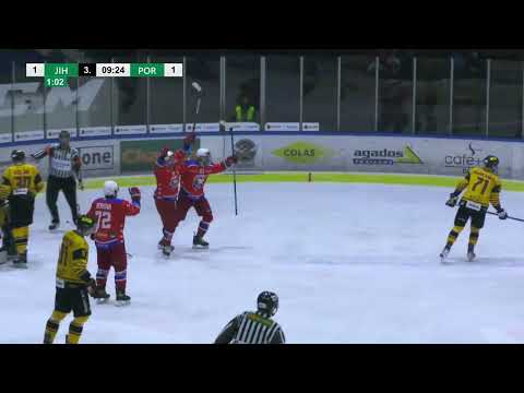 5. 12. 2022: Michal Vachovec po utkání HC Dukla Jihlava – HC RT TORAX Poruba 2011 (2:3s.n.)