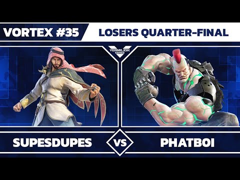 [Vortex #35] supesdupes vs HitBox | Phatb0i - Losers Quarter-Final - Tekken 7