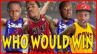 WHO WOULD WIN? YOUNG MCGRADY & LEBRON OR OLD MCGRADY & LEBRON?!! - NBA 2K17  Blacktop