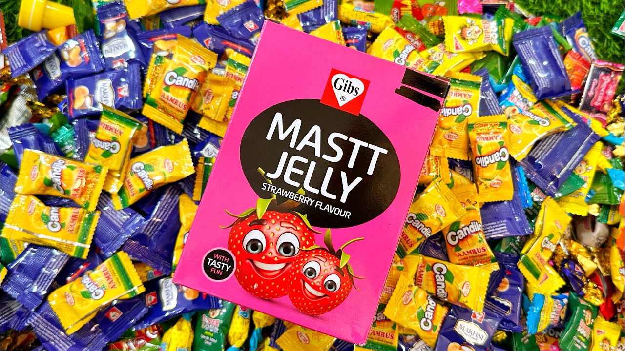 Satisfying Video | Yummy Rainbow Sprinkled Candies,Chocolates and Lollipops Unpacking