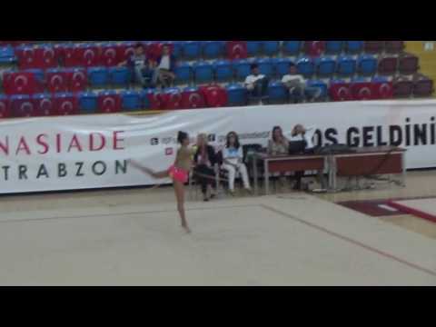 Ecem Cankaya  rope gymnasiade 2016 Trabzon