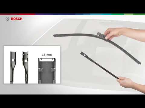 Top Lock Narrow Connection - How to Install Bosch Evolution Wiper Blades