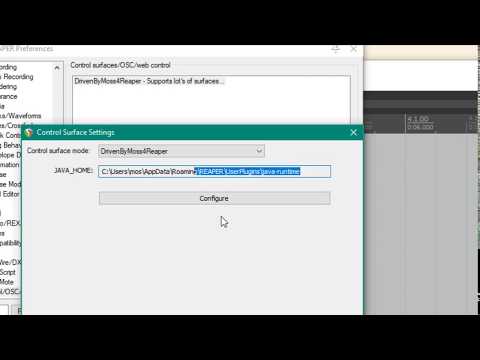 DrivenByMoss 4 Reaper 5.00