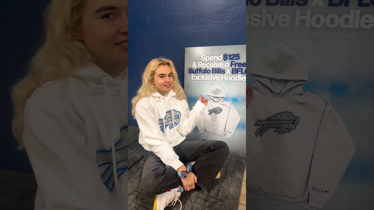 Spend $125 in-store on 10/4/25 to recieve a FREE Buffalo Bills x BFLO Rivalry Hoodie! 🥶