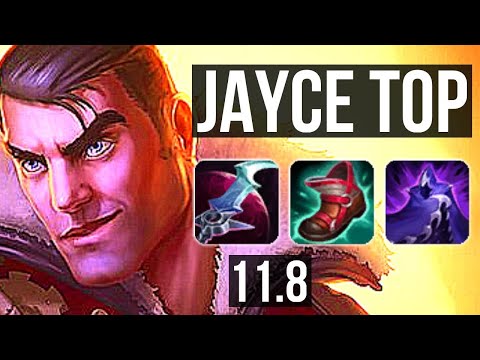JAYCE vs RUMBLE (TOP) | Rank 5 Jayce, Quadra, 15/3/7, Legendary | NA Challenger | v11.8