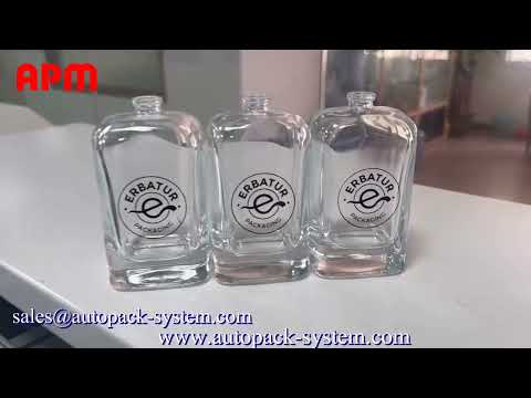 S350 semi auto square glass bottle screen printer