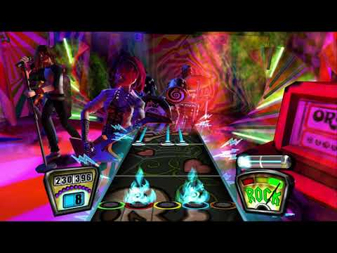 Guitar Hero 80's in 4K - "Holy Diver" Expert 100% FC [PCSX2]
