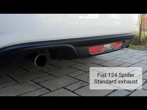 FIAT 124 SPIDER REMUS EXHAUST