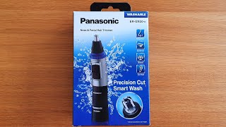 Panasonic ER-GN30-K Nasenhaartrimmer, Nose & Facial Hair Trimmer with AA Batterie