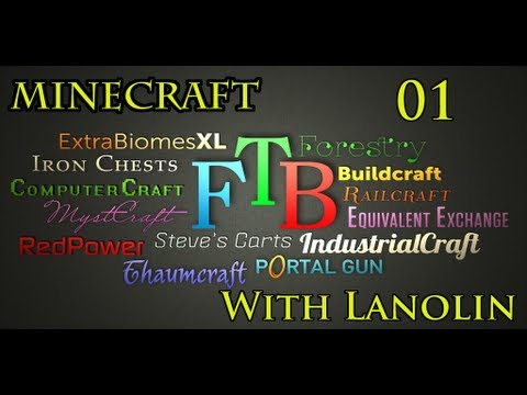 Feed the Beast: Season 2 - Feed the Beast Server Play - Episode 1: The First Day