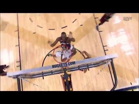 Raptors Highlights: Biyombo Denies Barton - February 1, 2016