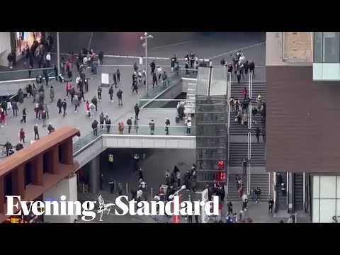 Shoppers evacuated after fire breaks out at Westfield in Stratford