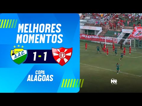 Melhores Momentos - Coruripe x Penedense - Semifinal Copa Alagoas - 16/03/2025