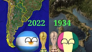 FIFA World Cup Winners  from 1930 to 2022