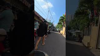 Mom and her son walked on Saigon street #shorts #saigonstreet #walking #travel #hochiminhcity