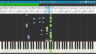 Mon amant de Saint Jean (Patrick Bruel)  - Tuto piano