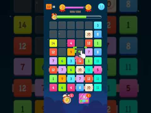 Number Blocks - Merge Puzzle Video