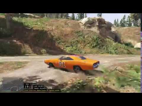 GTAV and LSPDFR Chase me! General Lee Edition!