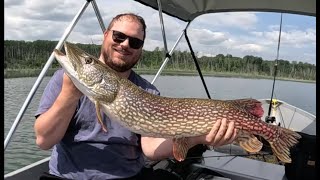 CRUSHING Pike in the Prince Albert National Park