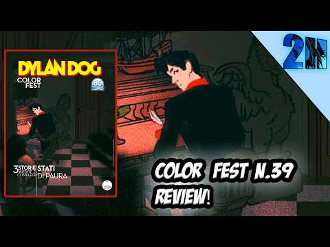 DYLAN DOG COLOR FEST 39 STATI DI PAURA REVIEW BY GIULIA!