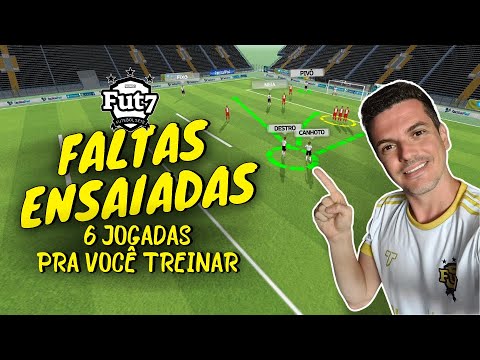 JOGADAS ENSAIADAS NO FUT7 - #1 - FALTAS