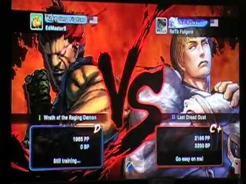 Ed Ma [Akuma] vs RoTb Fulgore [Cody] SUPER STREET FIGHTER 4 - ENDLESS BATTLE