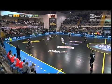 Calcio a 5 - Final Eight Coppa Italia 2014 - 4o Quarto di finale - Acqua&Sapone vs Kaos