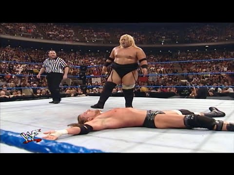 Triple H w/ Stephanie vs Rikishi WWF Title Match Smackdown 6/1/00