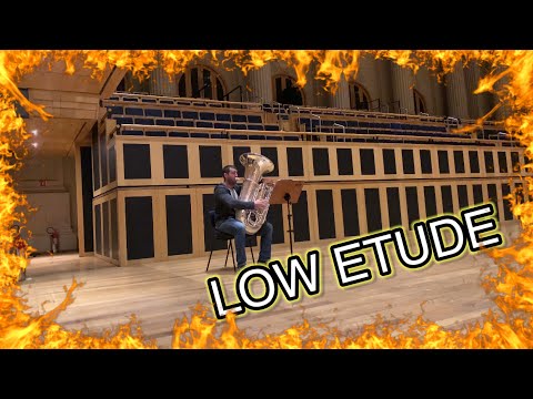 Etude No. 10 from Low Etudes for Tuba - Snedecor