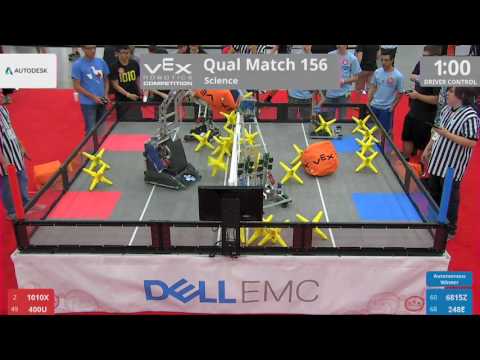 2017 VRC Sci Q156 - 1010X 400U vs 6815Z 248E - 34 to 19