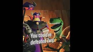 Buzz finally come to know "Toy Story 2" 