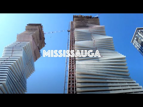 Mississauga City Centre Walk, New Condo Developments [4K] #gezencouple