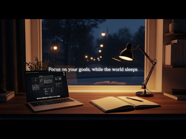 Deep Focus  Cozy Night Workspace & Chill Lo-Fi Beats (No Lyrics) SDDEFAULT Thumbnail