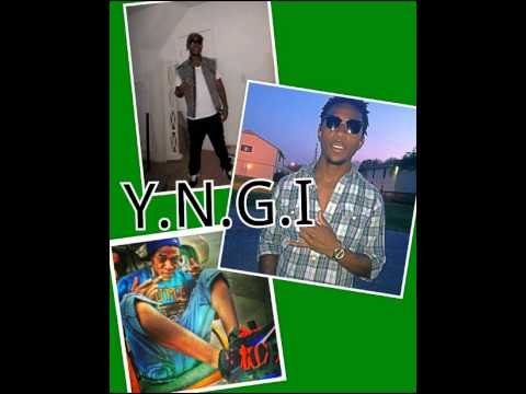 Y.N.G.I in the studio playing wit these niggas