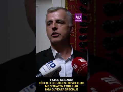 Faton Klinaku: Këshilli drejtues i revoltuar me situatën e krijuar nga Gjykata Speciale