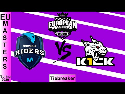 Movistar Riders vs K1CK Neosurf Highlights | EU Masters Main Stage Group C Tiebreaker